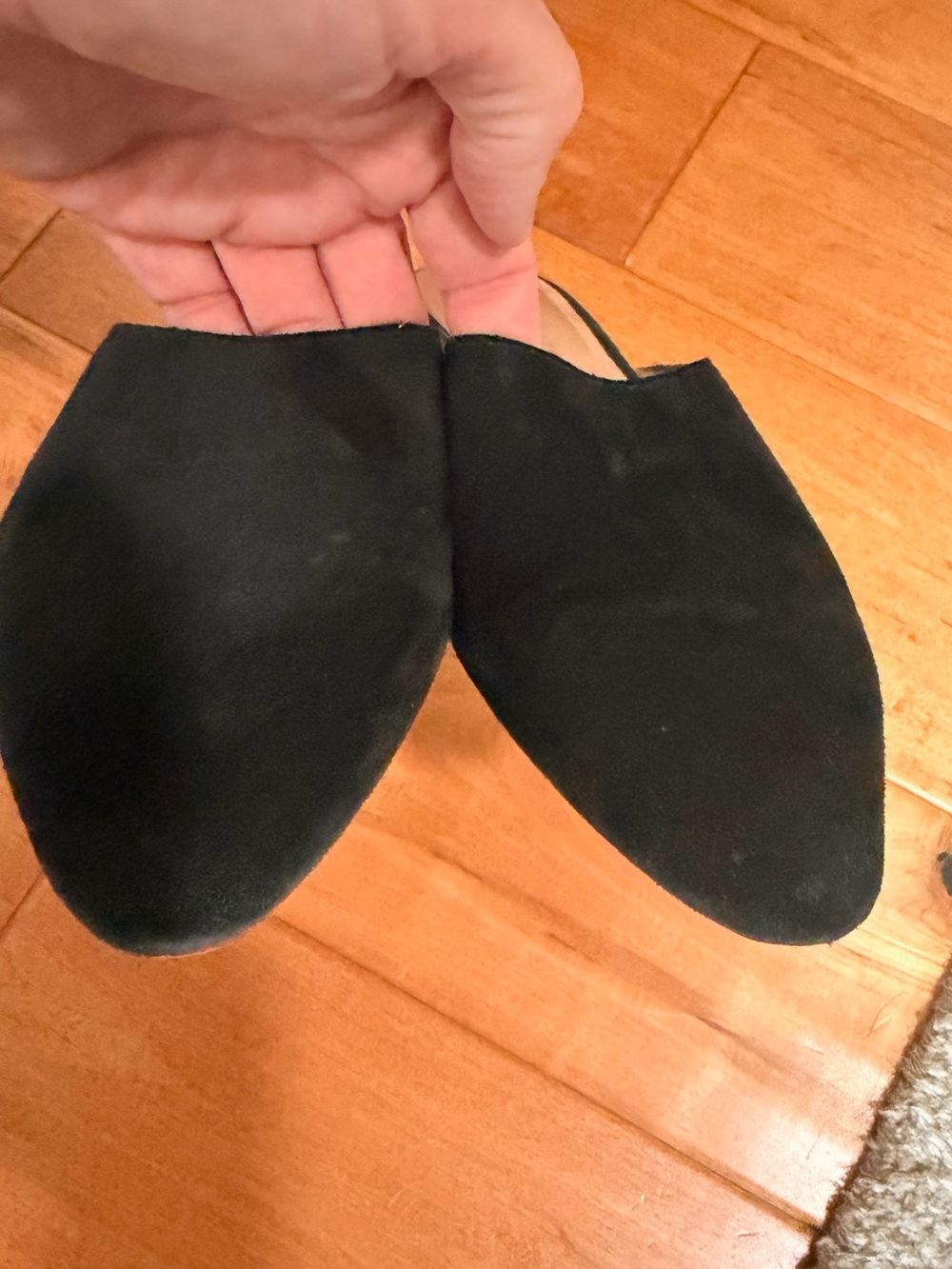 MADEWELL Black Women's Slip-On Flats